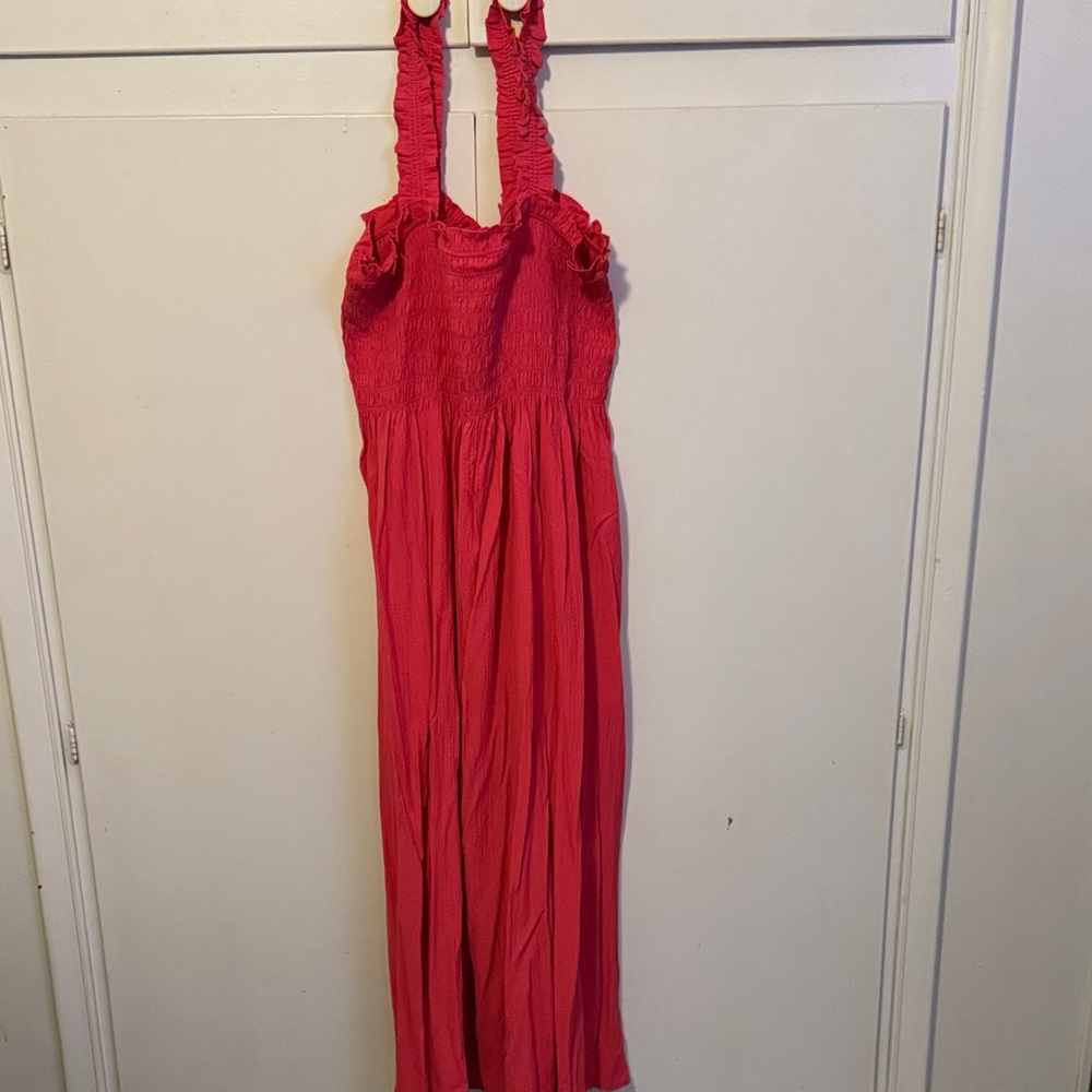 Calvin Klein coral Maxi Dress